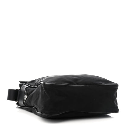 Prada Tessuto Nylon Saffiano Messenger Bag Black 3 of 8
