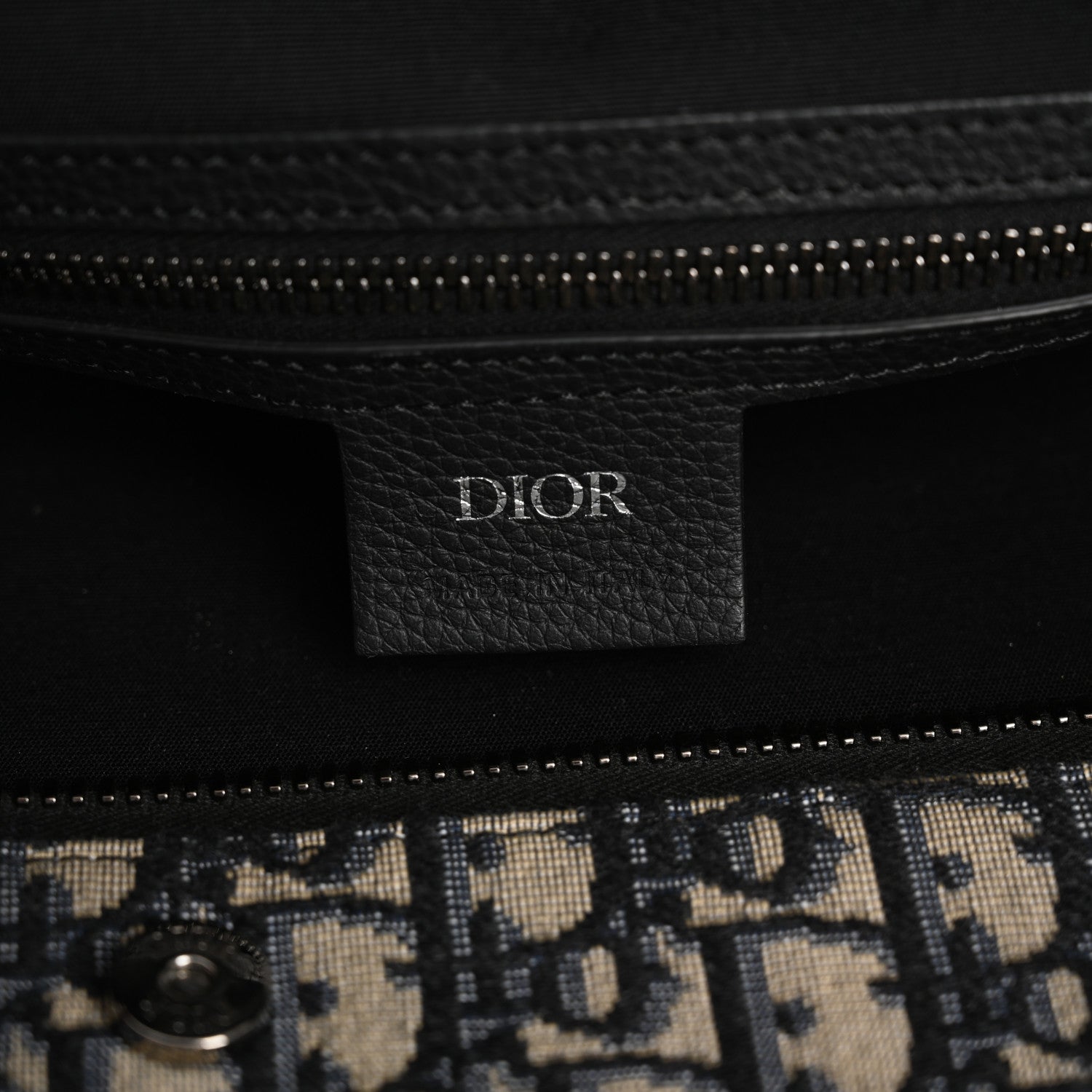 Christian Dior Oblique Duffle Navy Blue 5 of 18
