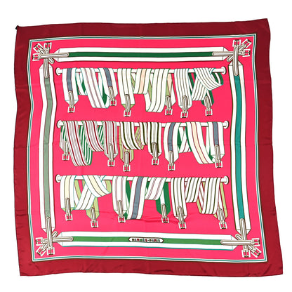 Hermes Silk Les Sangles Finesse Scarf 140 1 of 4