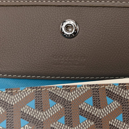 Goyard Goyardine Saint Louis Claire Voie PM Grege Turquoise 7 of 11