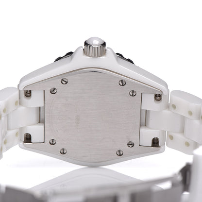 Chanel Stainless Steel Ceramic 33mm J12 Quartz Watch White 6 of 6