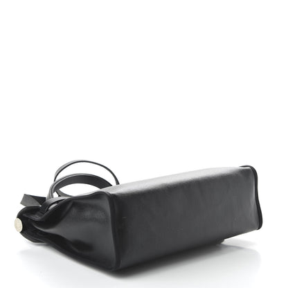 Hermes Toile H Berline Vache Hunter Herbag Zip PM 31 Black Ecru 4 of 9
