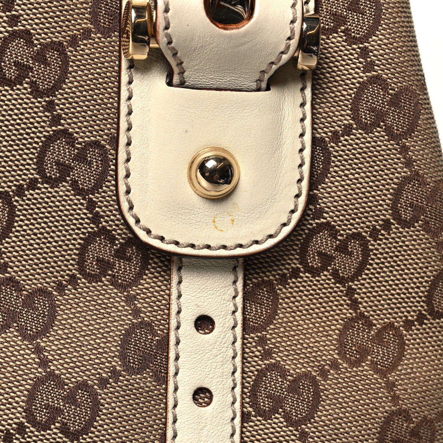 Gucci Monogram Medium Pelham Shoulder Bag Off White 11 of 12