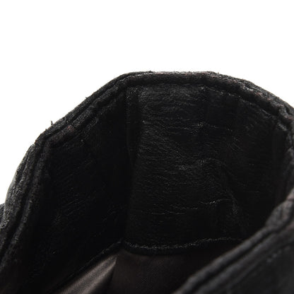 Chanel Crinkled Coated Canvas Le Marais Large Tote Black 8 of 8