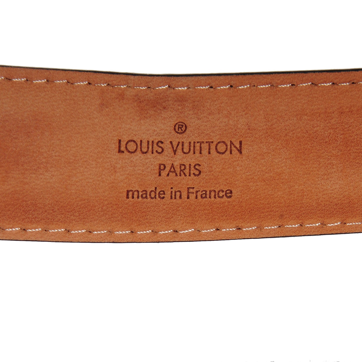 Louis Vuitton Damier Ebene Ellipse Belt 85 34 4 of 5