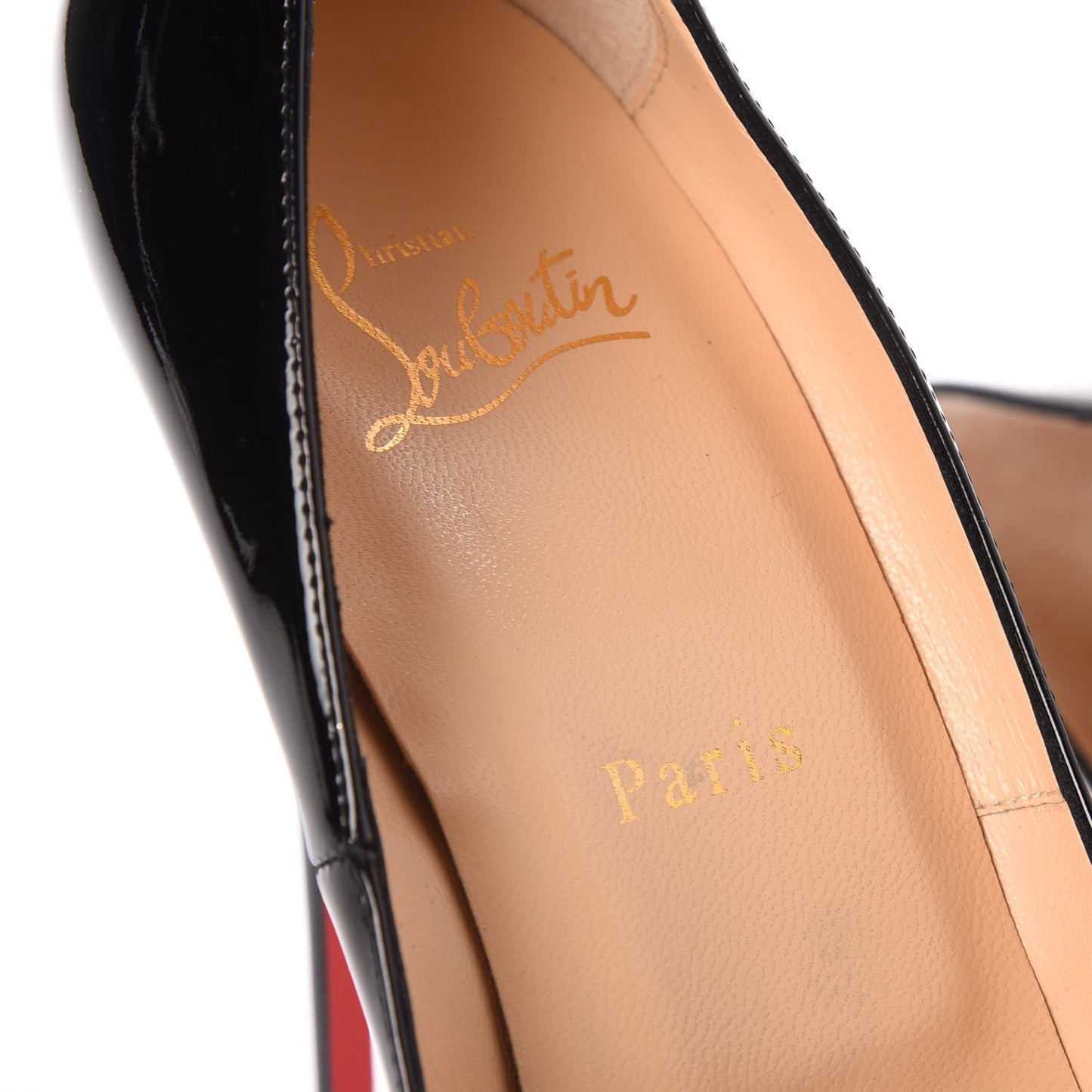 Patent New Very Prive 120 Pumps 39.5 Black Red