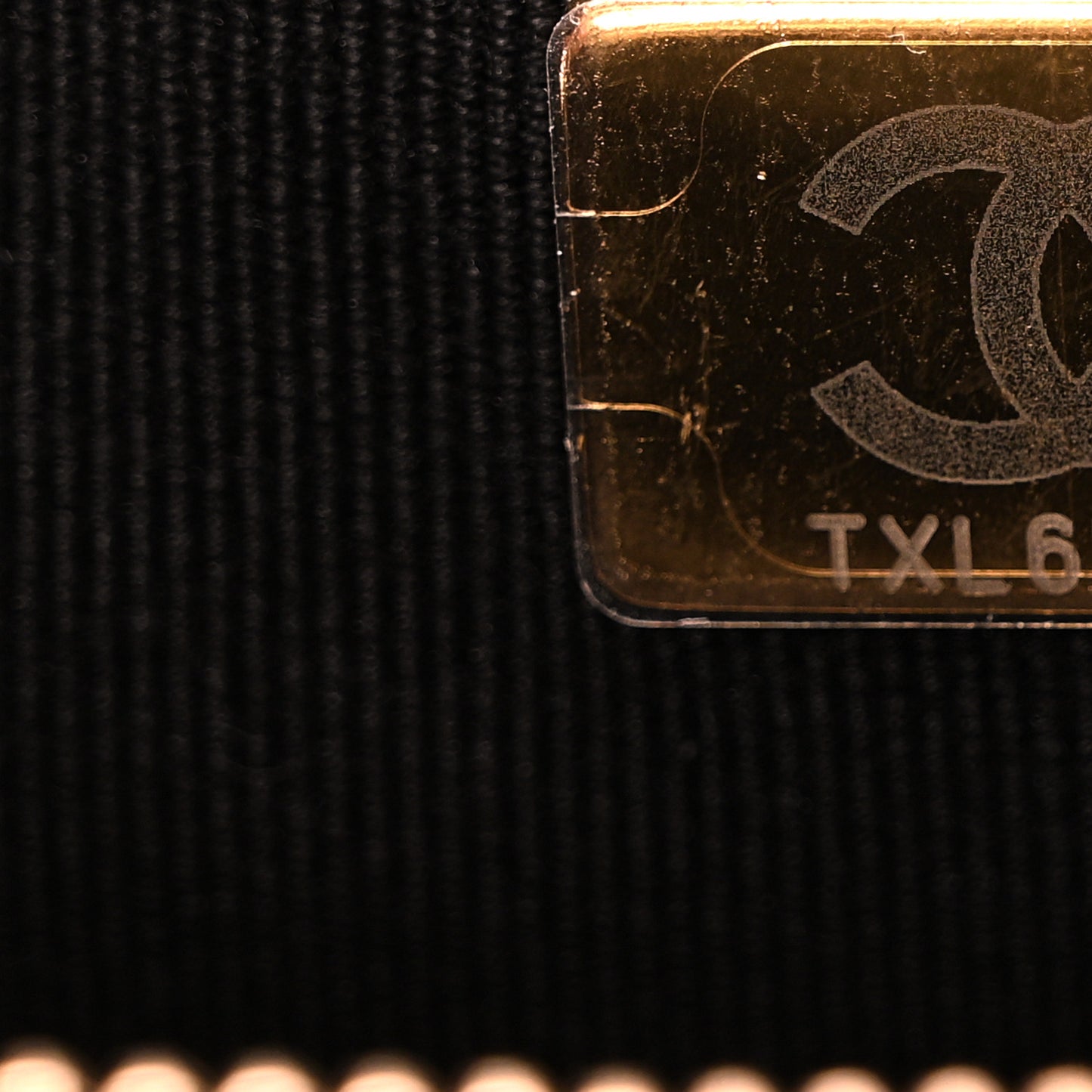 Shiny Lambskin Mesh Quilted Small Cargo Duma Drawstring Backpack Black