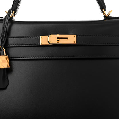 Hermes Box Kelly Sellier 32 Black 8 of 13