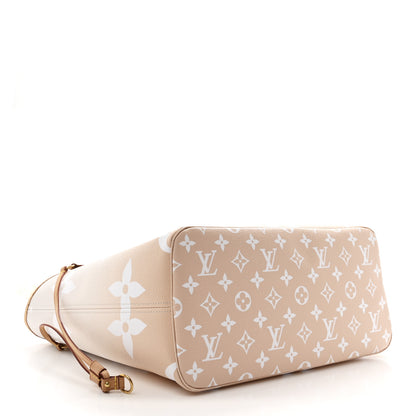 Louis Vuitton Monogram Giant By The Pool Neverfull MM Brume 4 of 10
