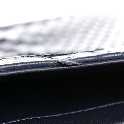 Chanel Snakeskin CC Unchained Clutch Navy 10 of 10