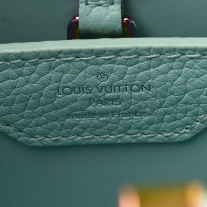 Louis Vuitton Taurillon Capucines BB Iridescent Topaz 7 of 11