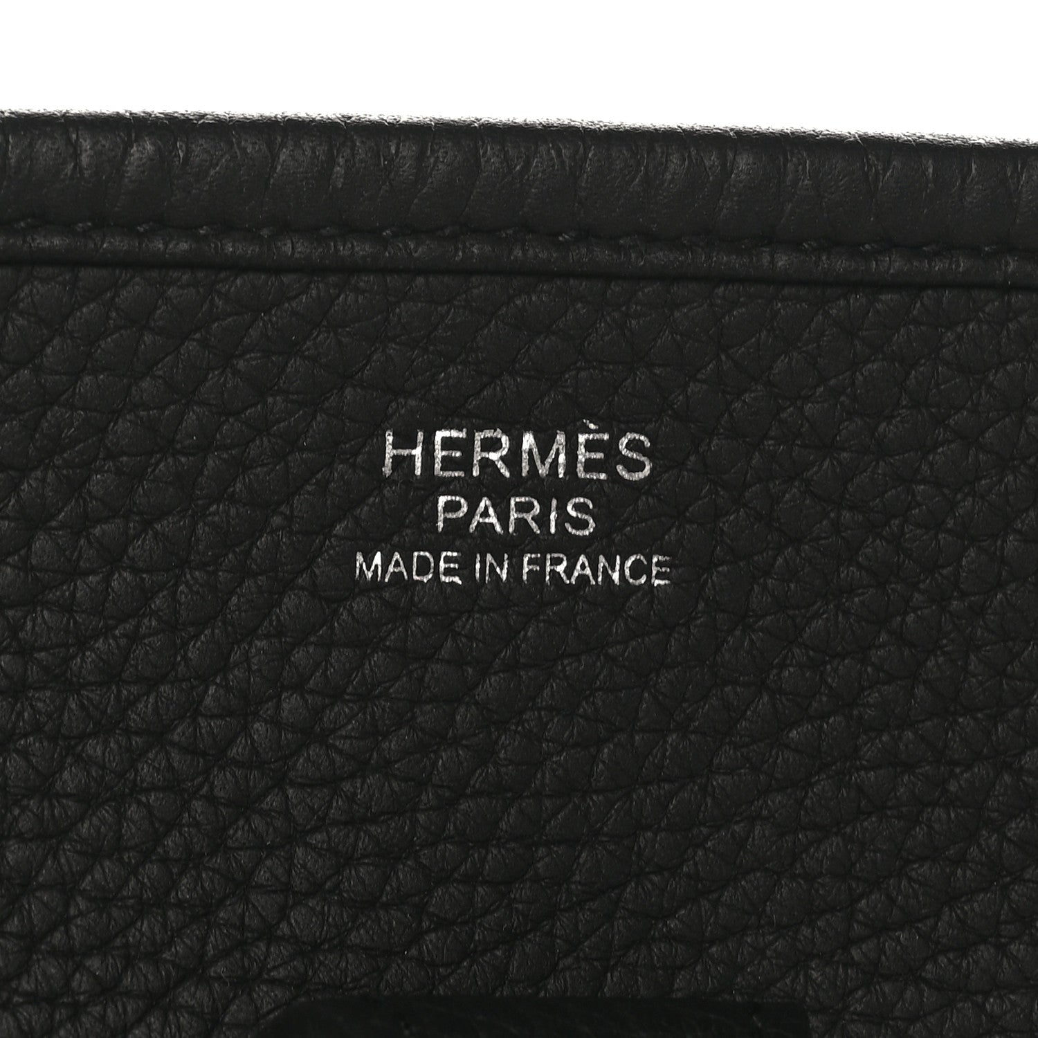 Hermes Taurillon Clemence Evelyne III PM Black 6 of 11