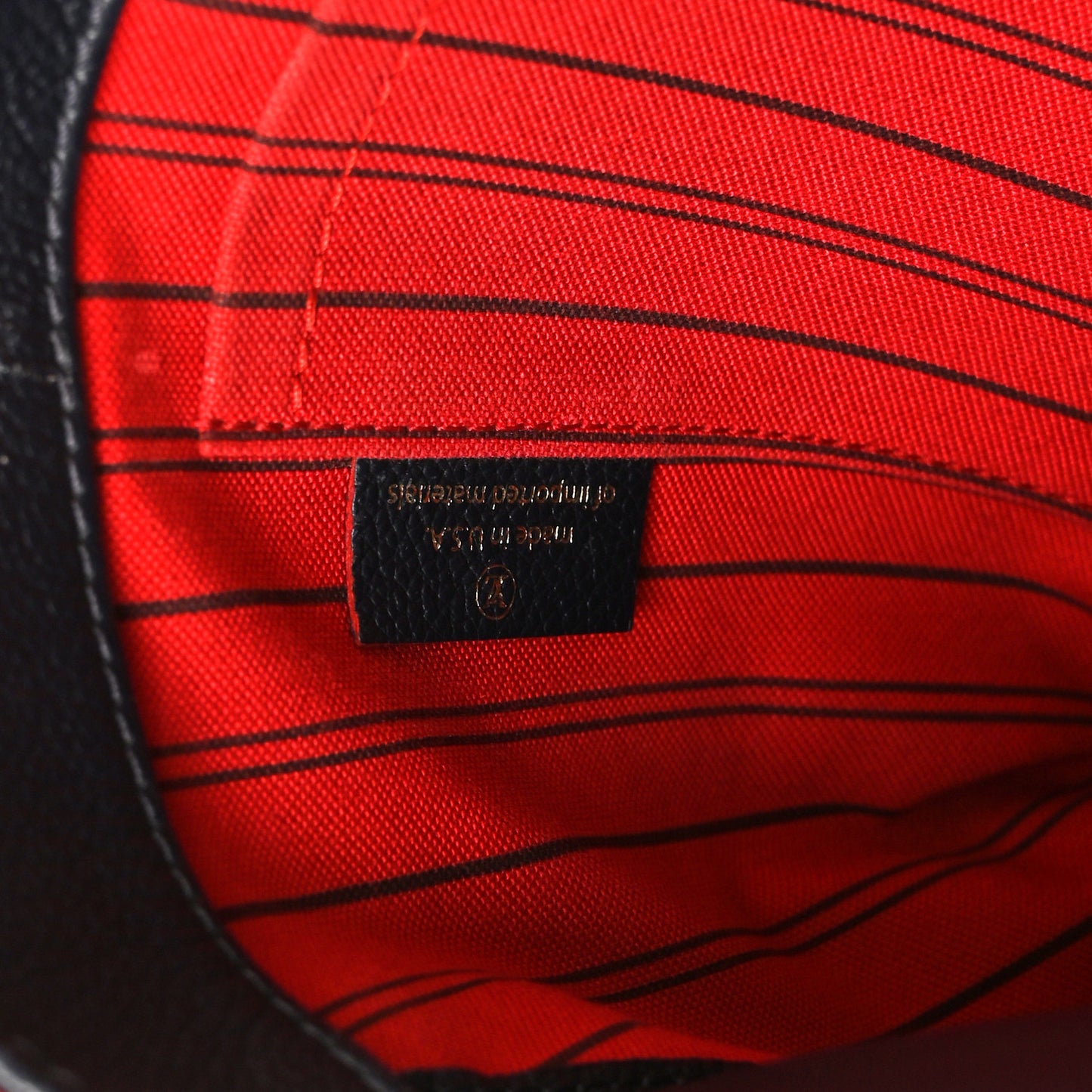 Empreinte Montaigne MM Marine Rouge