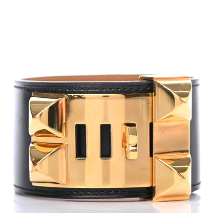 Hermes Box Collier de Chien CDC Bracelet L Black 2 of 4