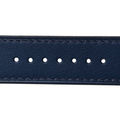Hermes Swift 40mm Apple Watch Single Tour Band Deep Bleu 3 of 6