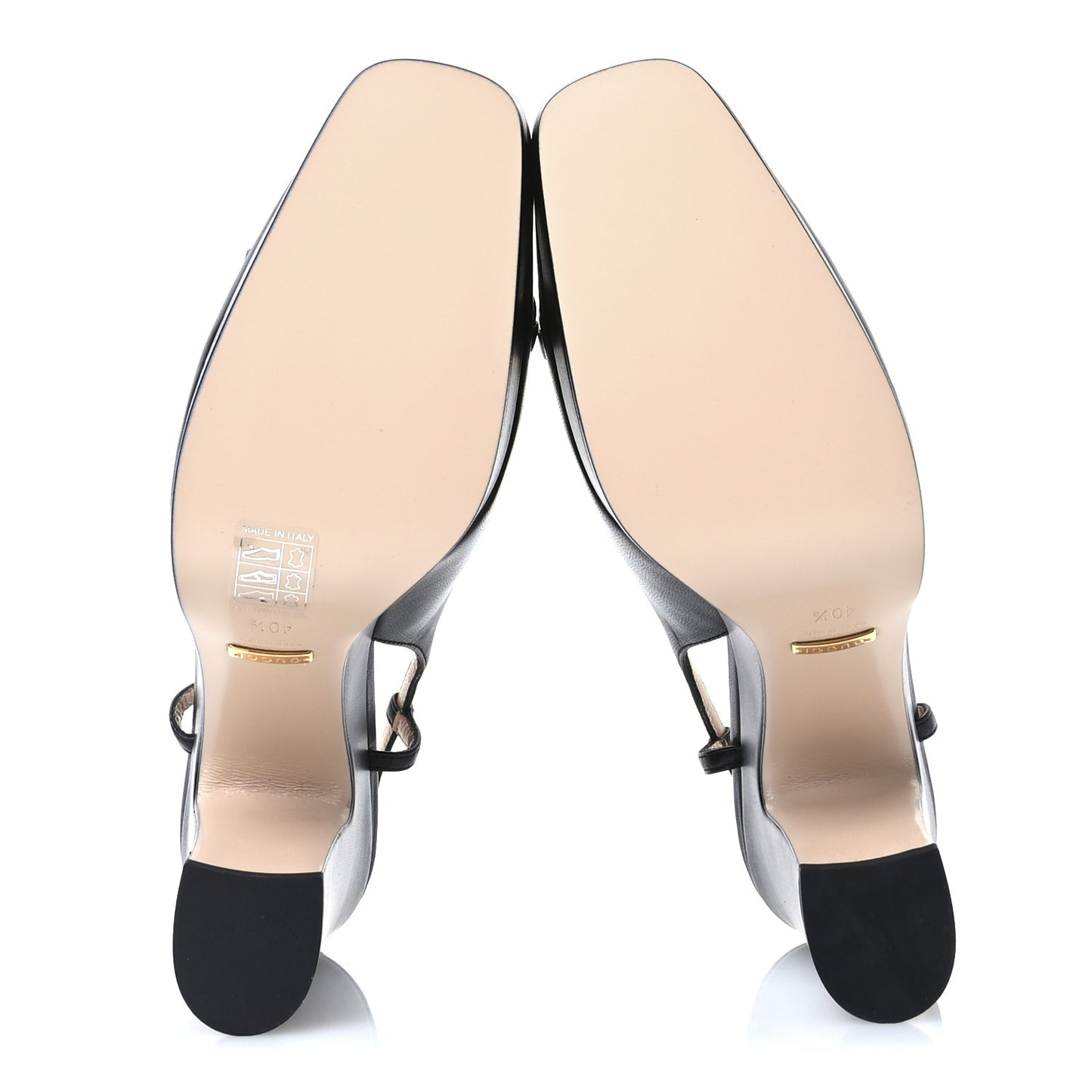 Nappa Horsebit Platform 35/120mm Slingback Pumps 40.5 Black