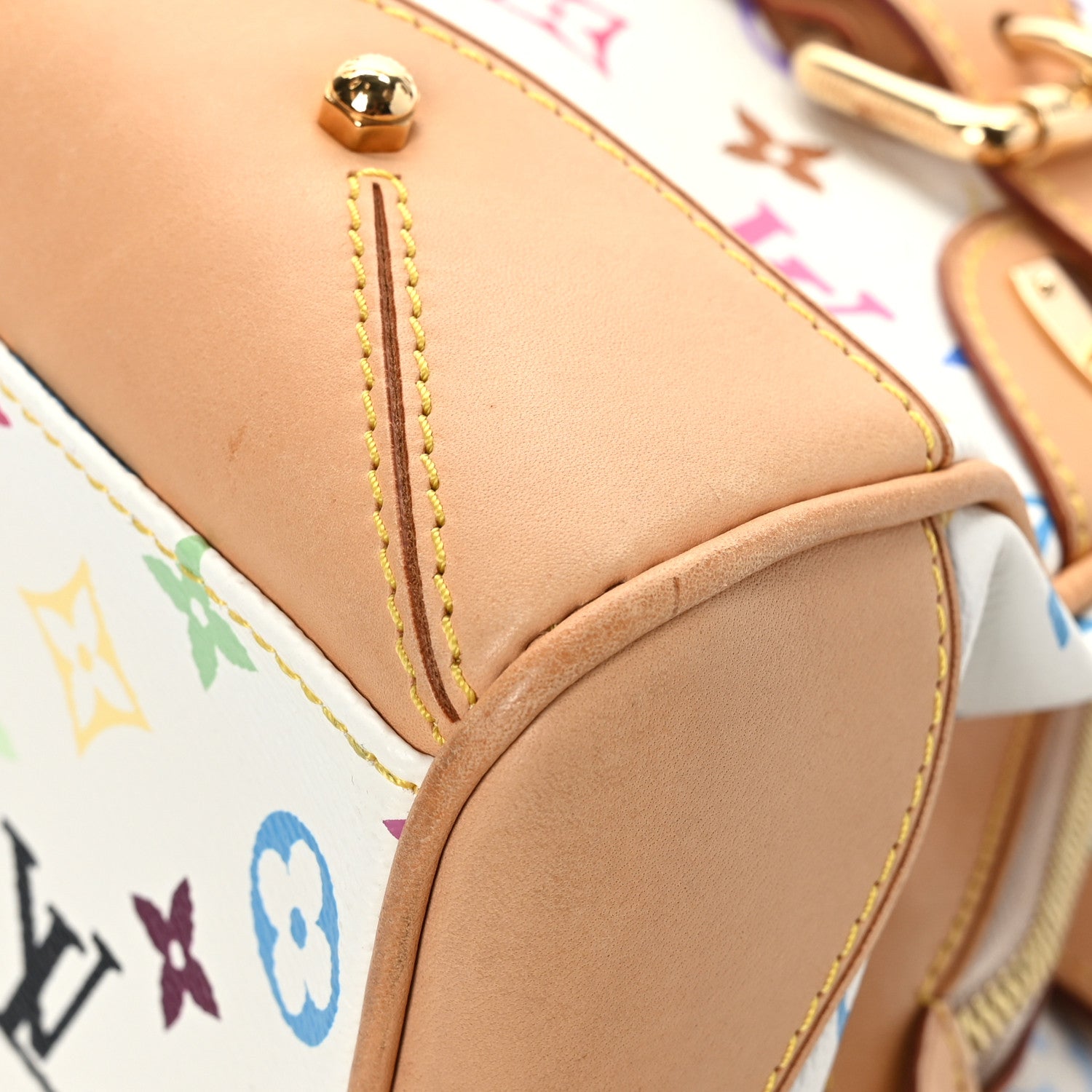 Louis Vuitton Monogram Multicolor Claudia White 7 of 9