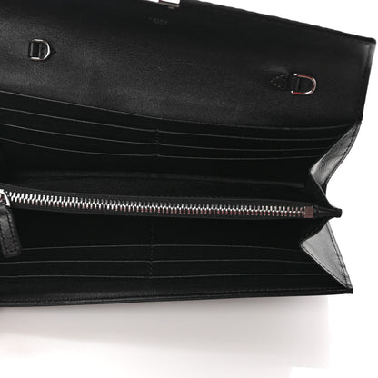 MCM Visetos Large Patricia Wallet On Chain Black 5 of 11