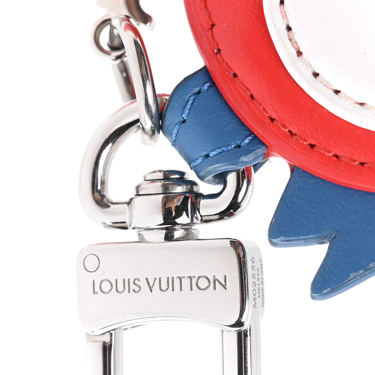 Louis Vuitton Calfskin Monogram LV Parrot Bag Charm Red 3 of 3