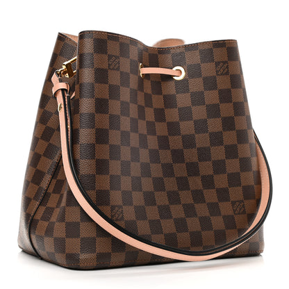 Louis Vuitton Damier Ebene Neonoe MM Venus Pink 3 of 10