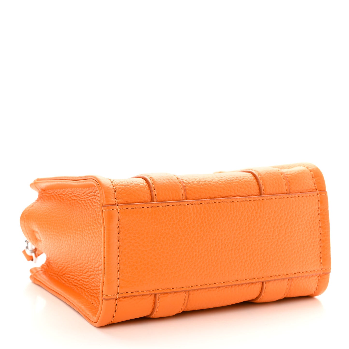 Grained Calfskin Micro The Tote Bag Artisan Gold