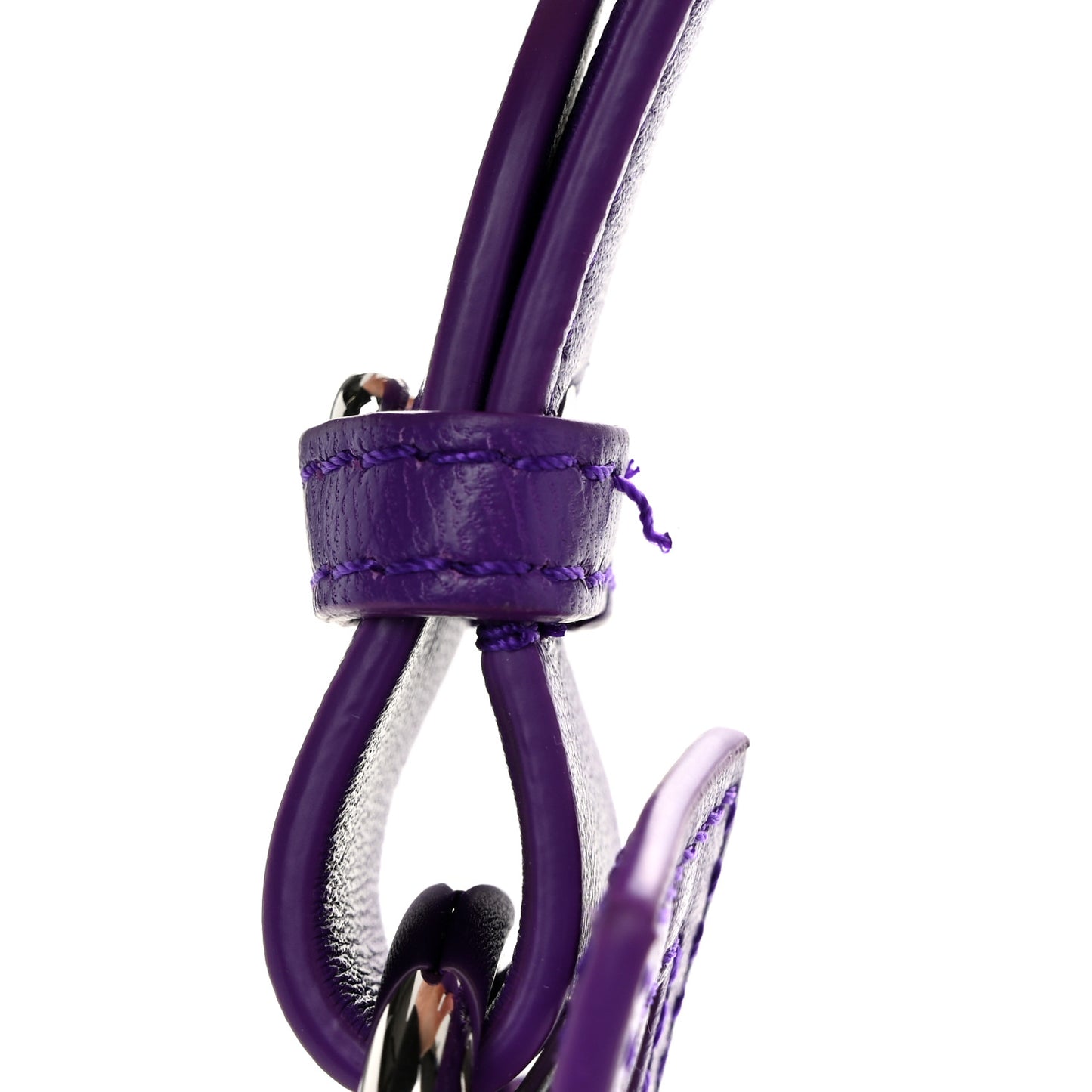 Crystal Repeat Mini Hobo Purple