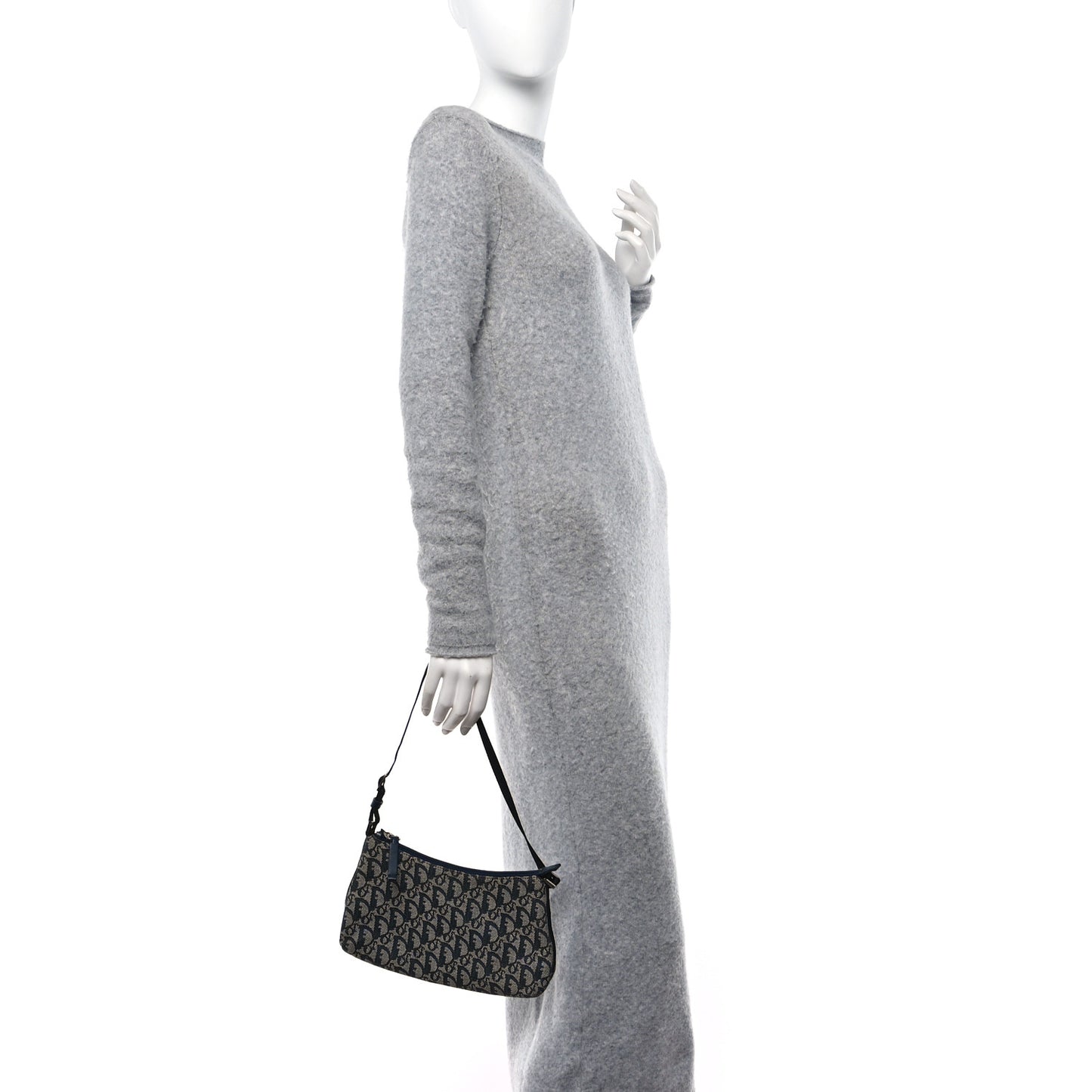 Monogram Shoulder Bag Pochette Blue