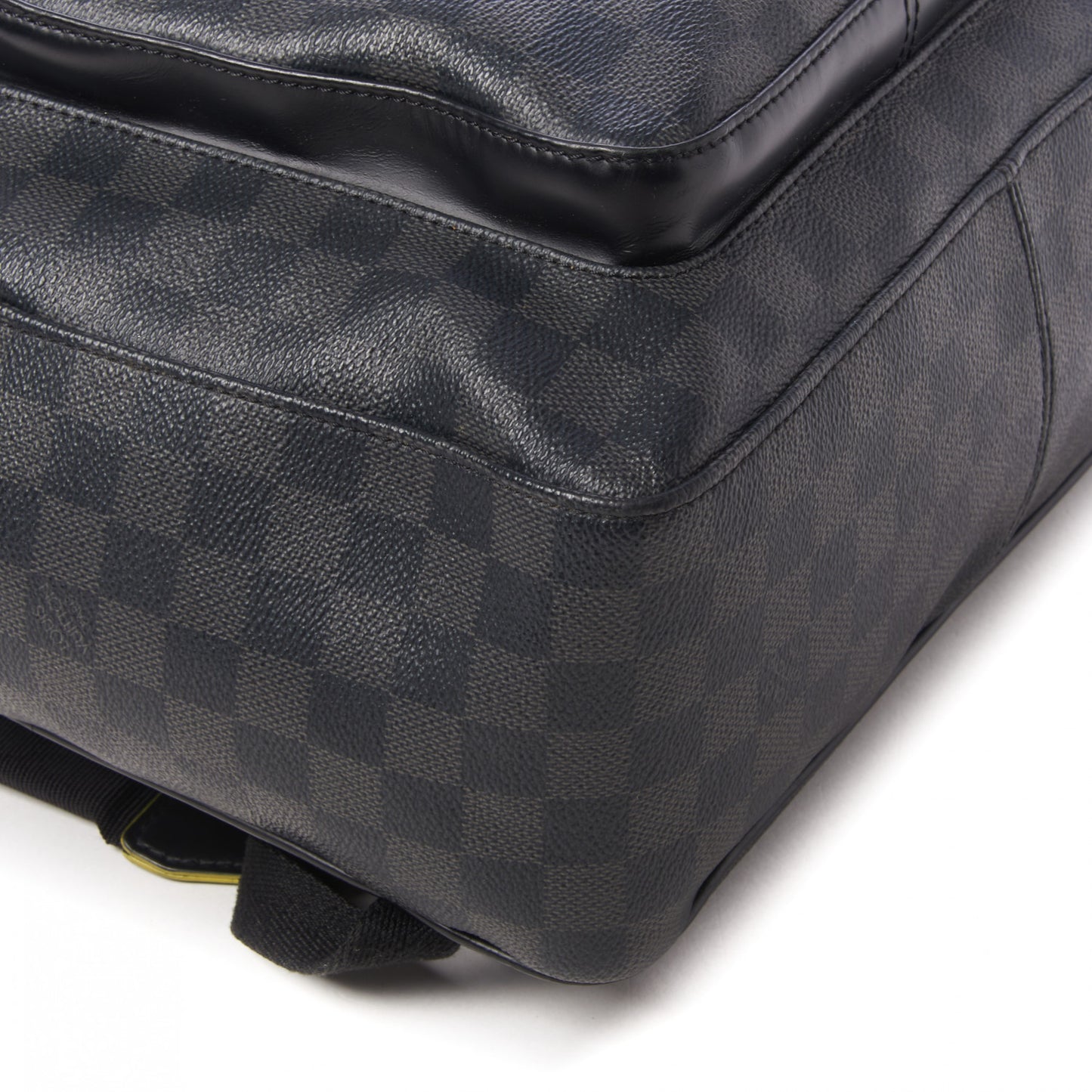 Damier Graphite Josh Backpack Yellow