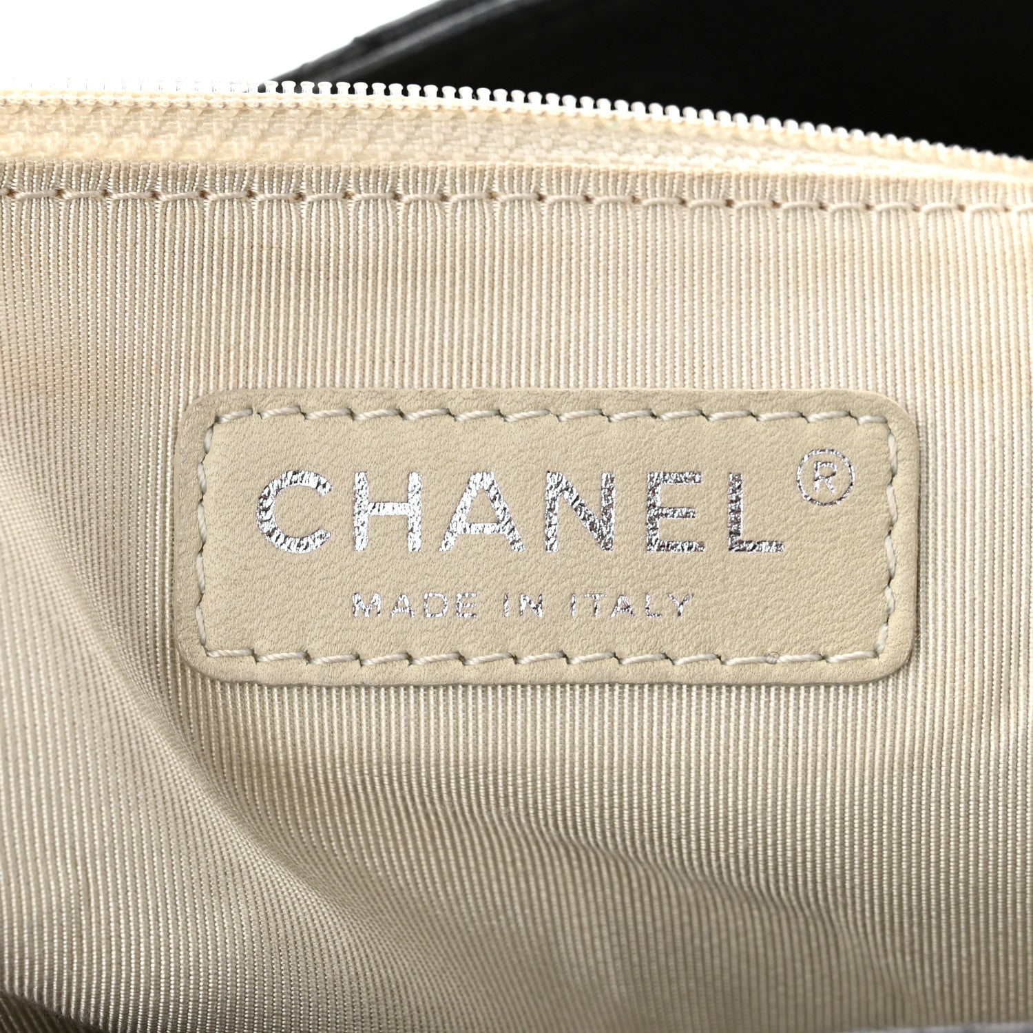 Chanel Washed Lambskin Chain Around Hobo Black 5 of 9
