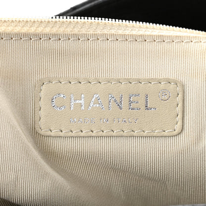 Chanel Washed Lambskin Chain Around Hobo Black 5 of 9
