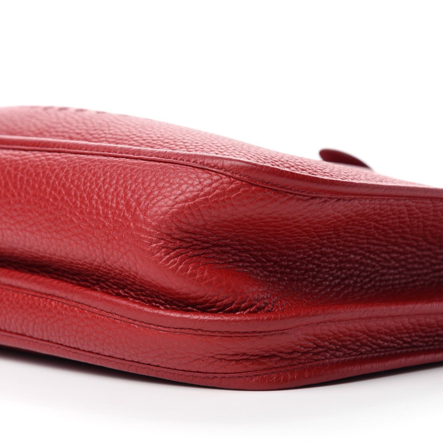 Hermes Taurillon Clemence Evelyne III GM Rouge Garance 7 of 14