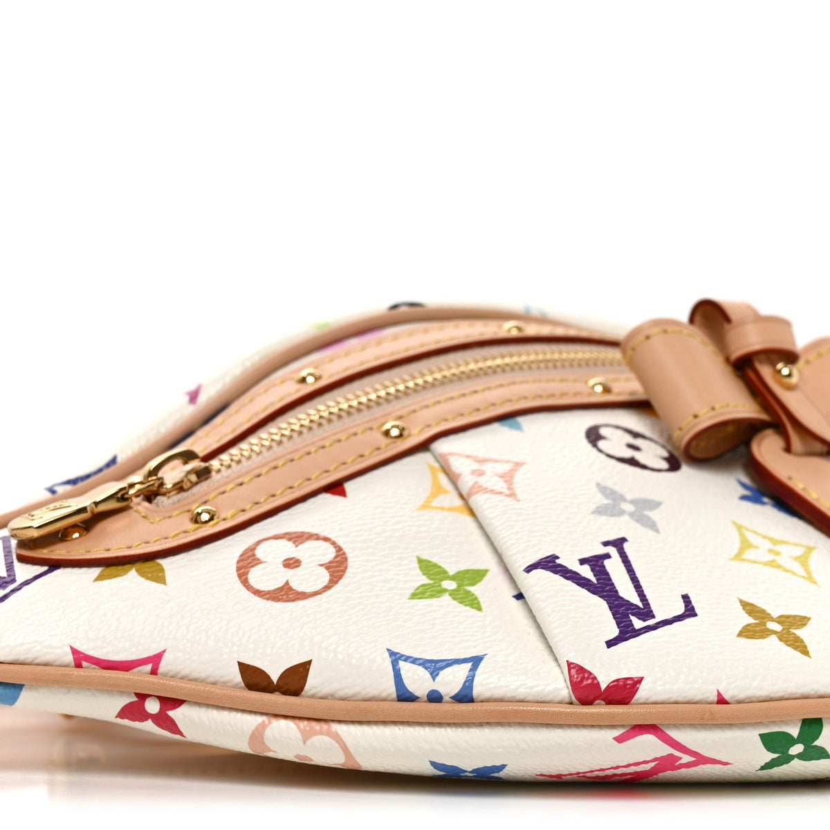 Louis Vuitton LV X TM Monogram Multicolor High Rise Bumbag White 8 of 9