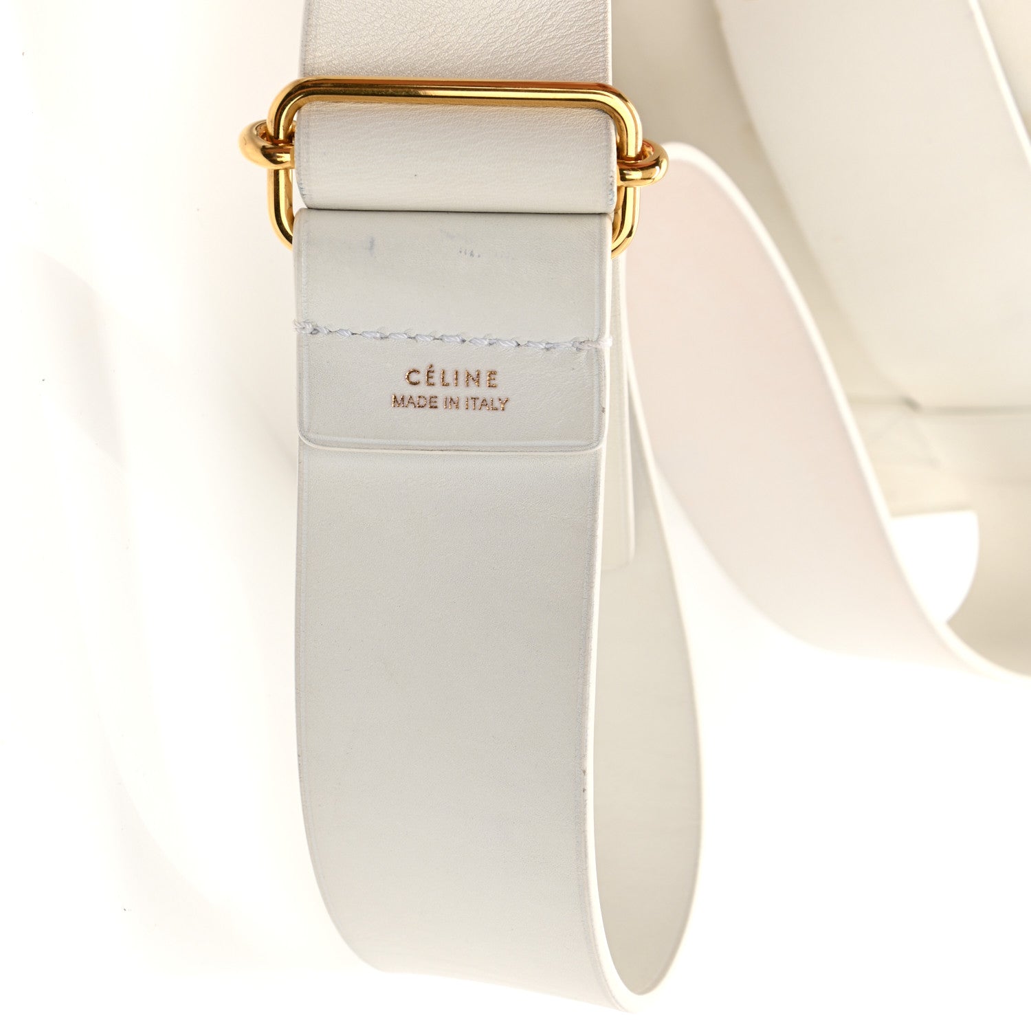 Celine Natural Calfskin Bum Bag White 16 of 19