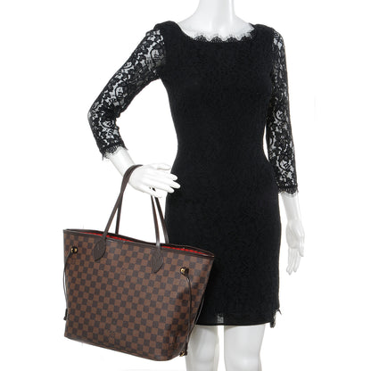 Louis Vuitton Damier Ebene Neverfull MM 2 of 7