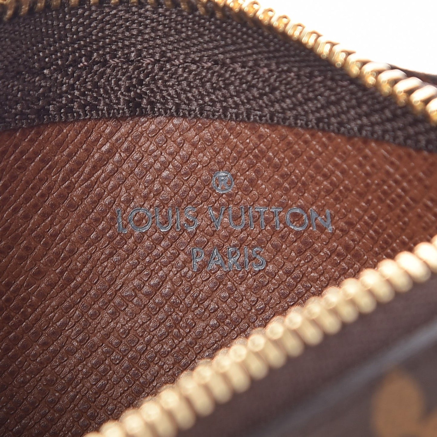 Monogram Key Pouch