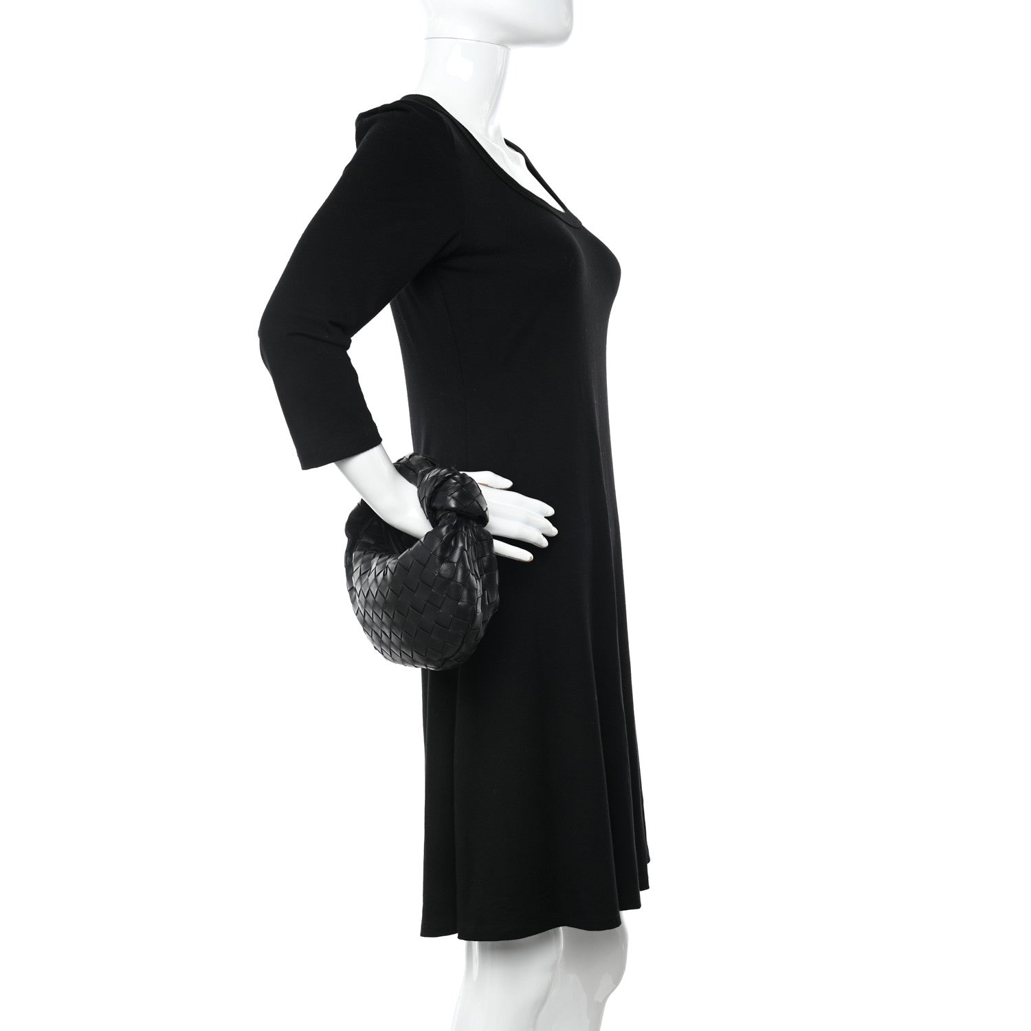 Bottega Veneta Nappa Intrecciato Mini Jodie Black 2 of 10