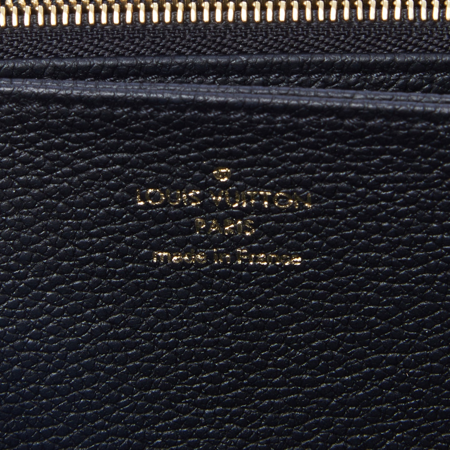 Empreinte Monogram Giant Zippy Wallet Black Beige