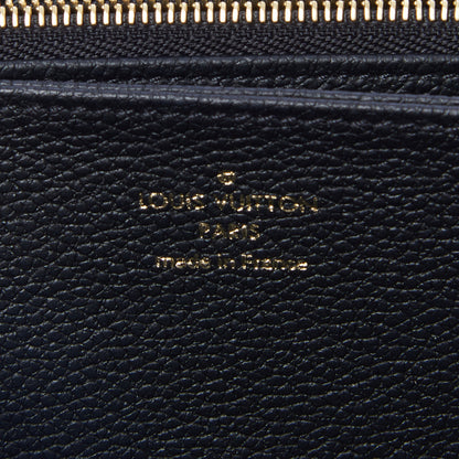 Louis Vuitton Empreinte Monogram Giant Zippy Wallet Black Beige 6 of 8