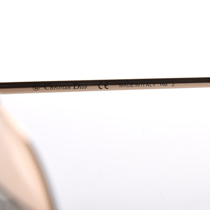 Christian Dior Split 1 Aviator Sunglasses Rose Gold 7 of 8