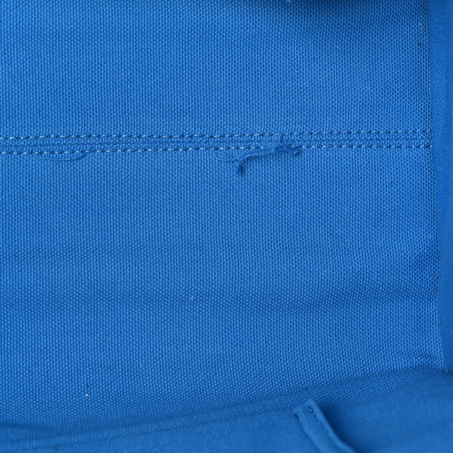 Canvas Calfskin La Medusa Tote Bag Blue