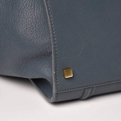 Celine Supple Calfskin Large Phantom Luggage Slate Blue 10 of 17