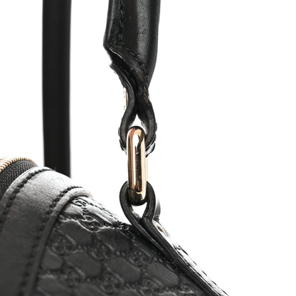 Gucci Soft Microguccissima Dome Satchel Black 16 of 19