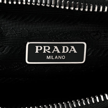 Prada Tessuto Nylon Saffiano Mini Re-Edition 2005 Bag Black 6 of 11