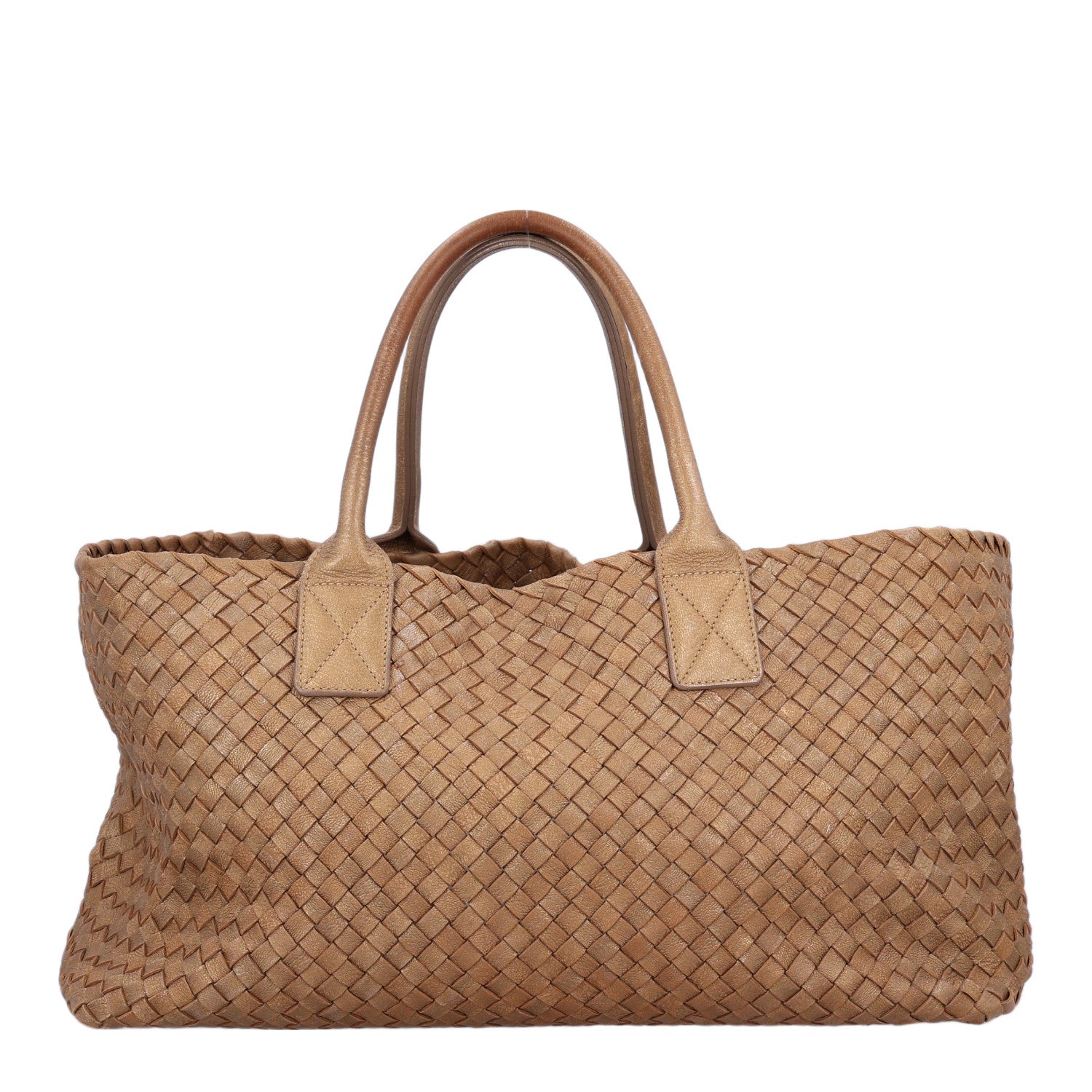 Bottega Veneta Chevre Intrecciato Medium Cabat Ottone 1 of 11