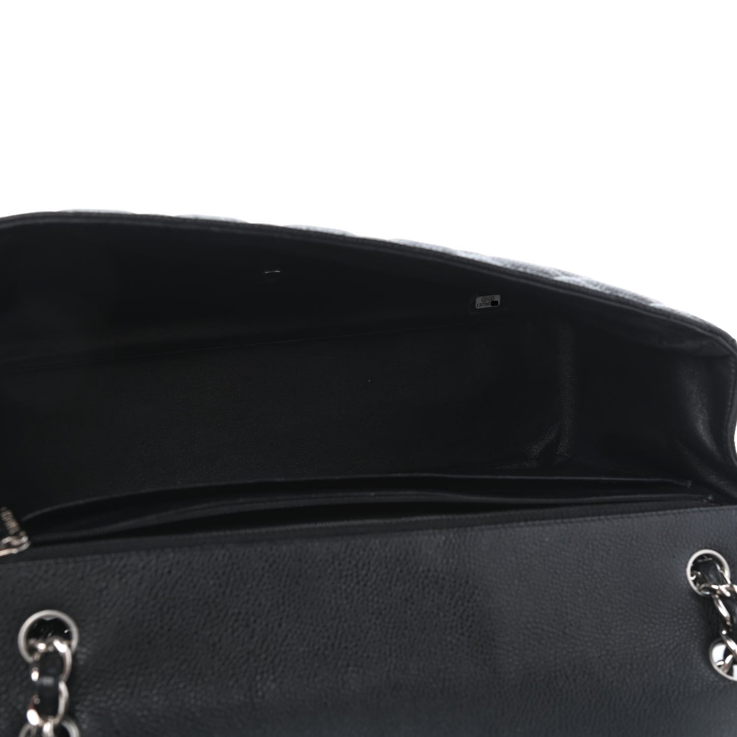 Chanel Caviar Quilted Maxi Single Flap Black 4 of 5