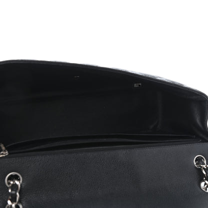 Chanel Caviar Quilted Maxi Single Flap Black 4 of 5