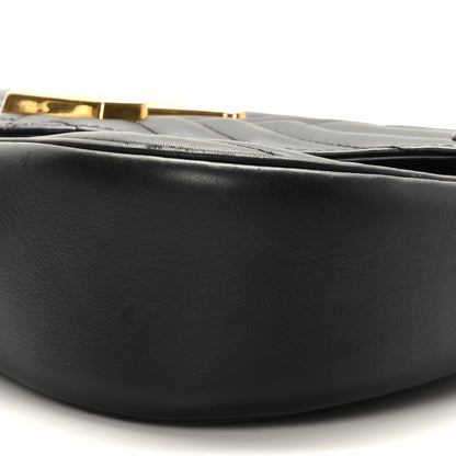 Louis Vuitton Calfskin New Wave Chain MM Black 8 of 8