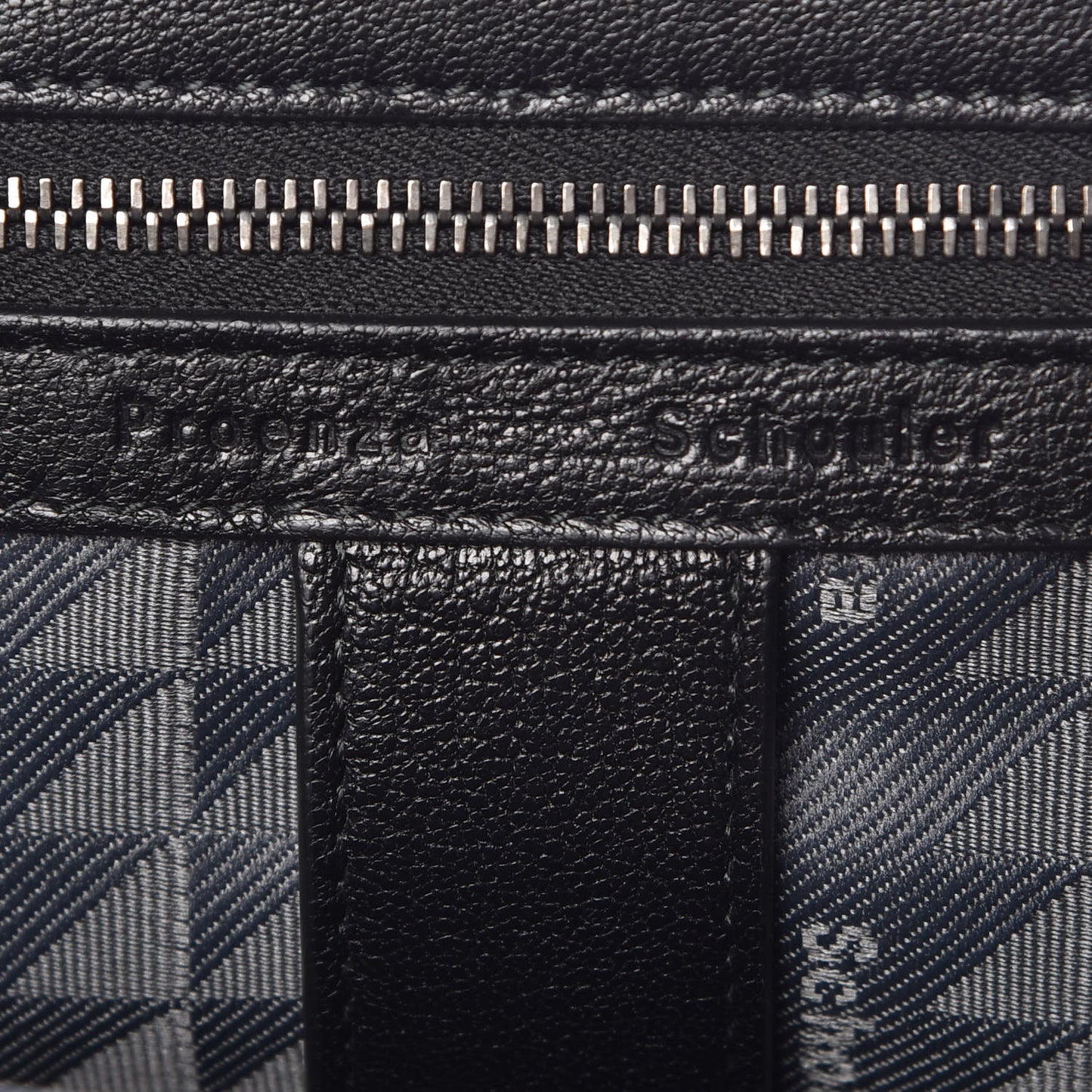 Lambskin PS1 Large Satchel Black