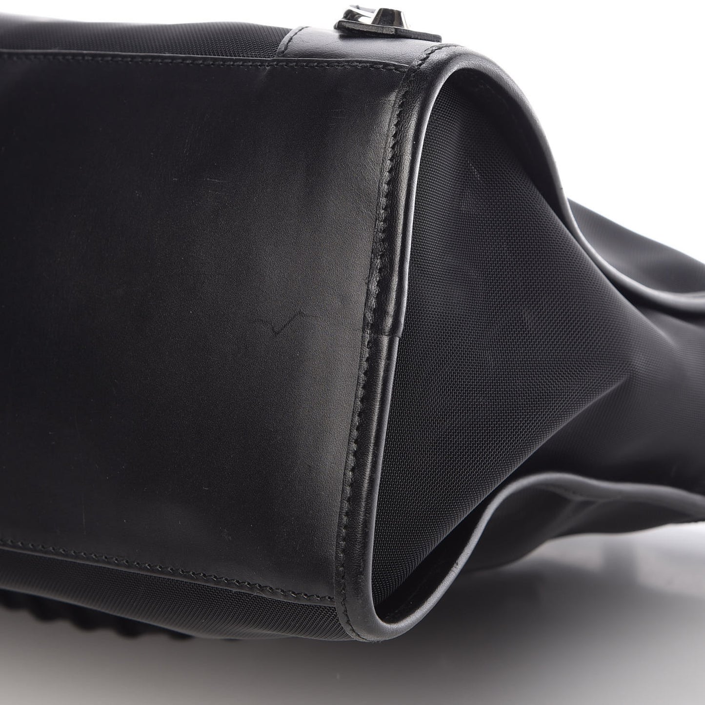Mesh Calfskin Palladium Hardware City Black
