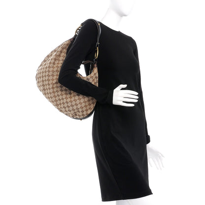 Gucci Monogram Medium Interlocking Hobo Dark Brown 2 of 7